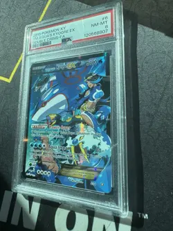 Pokemon TCG Team Aqua's Kyogre EX 6/34 Double Crisis Ultra Rare Holo💎PSA 8💎 - Image 3
