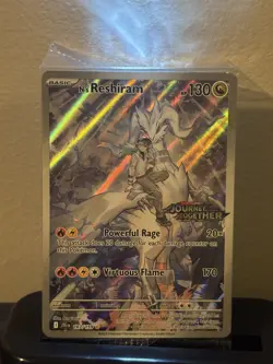 Pokemon TCG N's Reshiram 167/159 Journey Together Stamped Promo New Sealed - Image 1