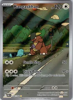 Kangaskhan - 204/182 SV10: Destined Rivals Pokemon TCG NM Holo - Image 1