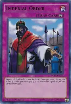 Imperial Order - DUSA-EN049 - Ultra Rare 1st Edition - Yugioh - Image 1