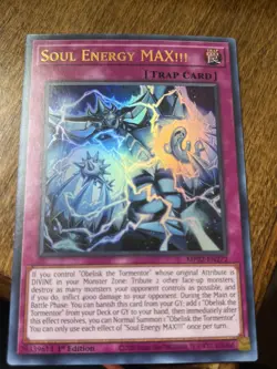 Yu-Gi-Oh! TCG Soul Energy MAX!!! 2022 Tin of the Pharaohs Gods MP22-EN272 1st... - Image 1