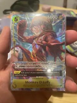 Monkey.D.Luffy (Illustration Box Vol.3) OP07-109 One Piece Promotion Cards Foil - Image 1
