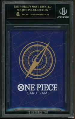 One Piece Championship 2023 Event FINALIST Jinbe Texture P030 BGS 10 BLACK LABEL - Image 2