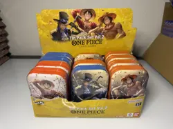 One Piece CCG Mini Tin Set (11x) Vol 2 Bandai NEW SEALED! - Image 1