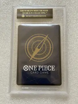 One Piece Franky Promo #OP01-021 Standard Battle BGS10 Black Label - Image 2