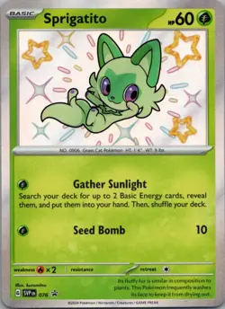 Sprigatito Promo SV: Scarlet & Violet Promo Cards 076 {{NM}} - Image 1
