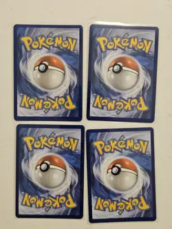 Pikachu - Lot Of 4 (Cosmos Holo) 018/091 Trick or Trade 2024 - Pokemon Card - NM - Image 2
