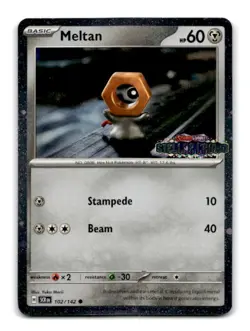 Meltan (Stellar Crown Stamped) Common Miscellaneous Cards & Products 102/142 NM - Image 1