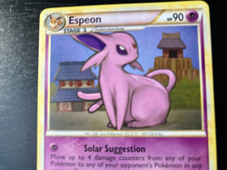 Pokemon TCG - HGSS Undaunted Espeon Non Holo Rare Card - 2/90 Psychic EX/NM - Image 3