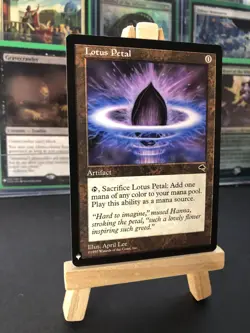 1 x MTG Card - Lotus Petal - Mystery Booster - English - Near Mint - Artifact - Image 2