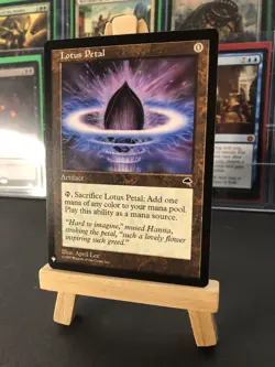 1 x MTG Card - Lotus Petal - Mystery Booster - English - Near Mint - Artifact - Image 3