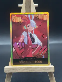 DON!! Card Uta Gold Parallel EB03 ONE PIECE Card Heroines Edition Japanese NM - Image 1