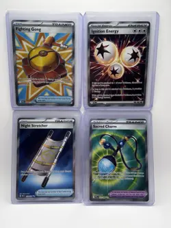 Pokemon ⭐ ULTRA RARE ⭐ Lot (4 Cards) – True PSA 10 Contenders in this Lot - Image 1