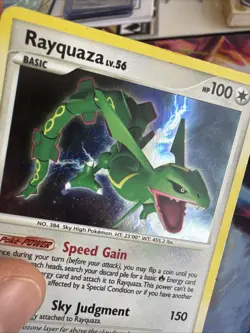 Pokemon TCG Rayquaza Legends Awakened Holo Card 14/146 Rare Mp - Image 5