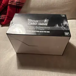 Dragon Ball Super Game Card Theme Selection History Of Vegeta Sealed Box 6x Pack - Image 2