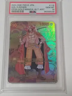 Gol D Roger One Piece Card SEC Commun Parallels PSA10 Authentic Rare - Image 1