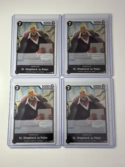 St. Shepard Ju Peter OP13-084 Carrying On His Will 4 Foil Card Play Set - Image 1