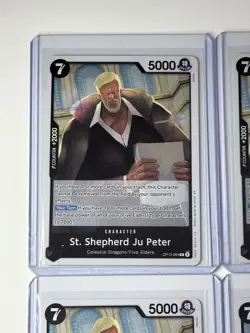 St. Shepard Ju Peter OP13-084 Carrying On His Will 4 Foil Card Play Set - Image 2