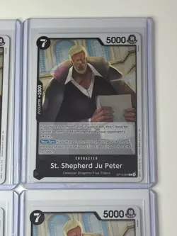 St. Shepard Ju Peter OP13-084 Carrying On His Will 4 Foil Card Play Set - Image 3