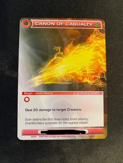 Canon of Casualty - Chaotic Card - Dawn of Perim Mugic - Image 1