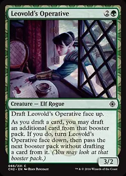 MTG - Leovold's Operative - Foil, Conspiracy: Take the Crown - Image 1