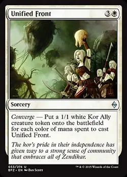 MTG - Unified Front - Foil Battle for Zendikar - Image 1