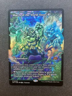 March of the World Ooze (Showcase) Aetherdrift Foil - Image 1