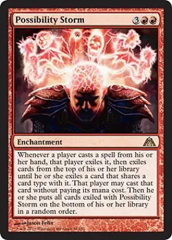 MTG - Possibility Storm Dragon's Maze - Image 1