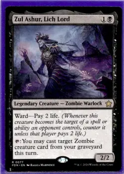 Zul Ashur, Lich Lord Foundations Regular - Image 1