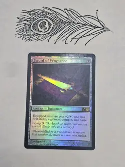 Sword of Vengeance M11 Core Set Foil Mtg Magic The Gathering - Image 1