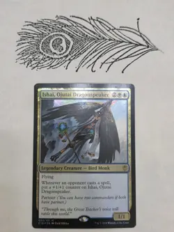 Ishai, Ojutai Dragonspeaker 033 Commander 2016 Foil Mtg Magic The Gathering - Image 1