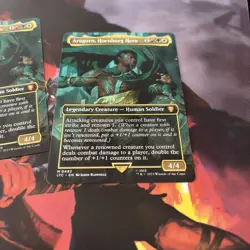 SET OF 3 -Aragorn, Hornburg Hero (Borderless) Commander: the Lord of the Rings - Image 4