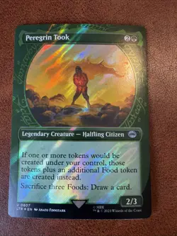 Peregrin Took (Showcase) Universes Beyond: the Lord of the R 3 Reg 1 Surge Foil - Image 4