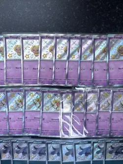 Pokemon Fidough, Greavard, Maschiff Black Star Promo Reseller Bundle X54 Cards - Image 4