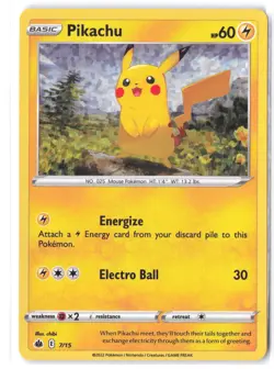 Pokemon Pikachu - 7/15 007/015 McDonald's Promos 2022 NM Holo - Image 1