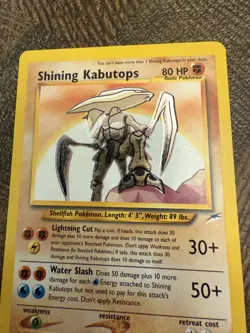 Shining Kabutops 108/105 Neo Destiny – WOTC Holo Secret Rare – Vintage Pokemon - Image 4