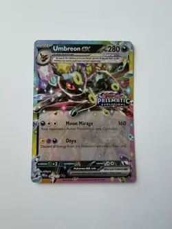 Pokemon Prismatic Evolutions Umbreon EX 060/131 Stamped Promo - Near Mint - Image 1