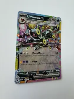 Pokemon Prismatic Evolutions Umbreon EX 060/131 Stamped Promo - Near Mint - Image 2