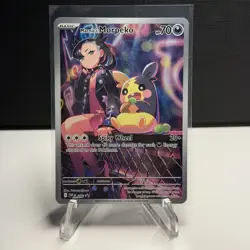 Pokemon TCG Marnie's Morpeko 206 Scarlet & Violet Promo NM - Image 1