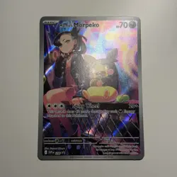 Pokemon TCG Marnie's Morpeko 206 Scarlet & Violet Promo NM - Image 3