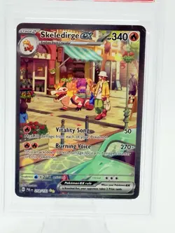 2023 Pokemon SV Paldea Evolved Skeledirge ex #258/193 PSA 9 - Image 2