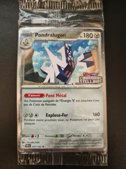 Carte Pokemon - PROMO - Pondralugon 107/142 - STAMP - Neuf - FR - Image 1