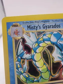 Pokemon TCG Misty's Gyarados Holo Rare Gym Challenge 13/132 Unlimited Edition - Image 3