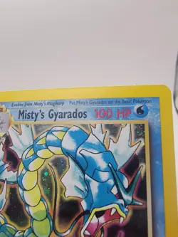 Pokemon TCG Misty's Gyarados Holo Rare Gym Challenge 13/132 Unlimited Edition - Image 4
