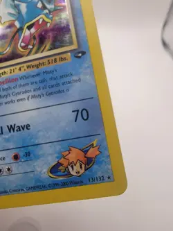 Pokemon TCG Misty's Gyarados Holo Rare Gym Challenge 13/132 Unlimited Edition - Image 5