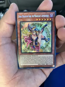 Yugioh Dark Magician Girl The Magician’s Apprentice Secret Rare ALIN-EN004 - Image 1