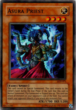 YuGiOh! Asura Priest - Super Rare Unlimited (LOD-071) - Image 1
