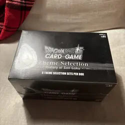 Dragon Ball Super Card Game Theme Selection History Of Goku 6x Pack Box Sealed - Image 1