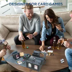 Commander Deck Box w/Handle Trading Card Storage Box for MTG & TCG Card Storage - Image 3