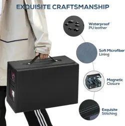 Commander Deck Box w/Handle Trading Card Storage Box for MTG & TCG Card Storage - Image 4